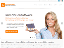 Tablet Screenshot of contao-immomanager.de